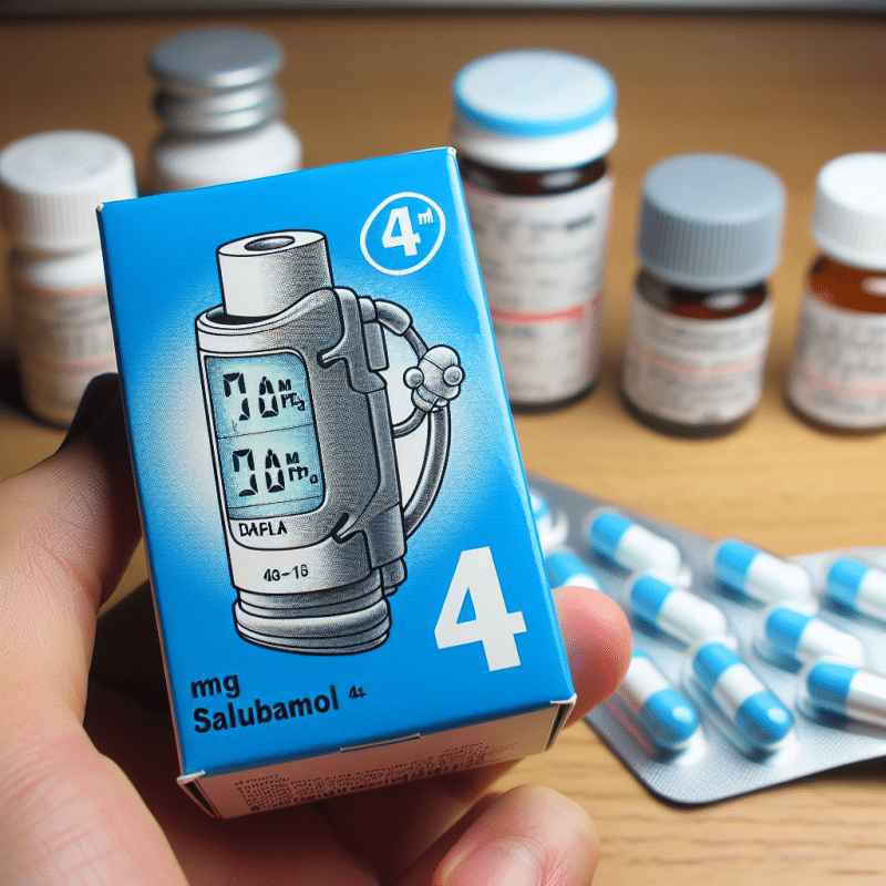 Salbutamol 4 mg - Thuốc chữa hen và bệnh phổi tắc nghẽn mạn tính