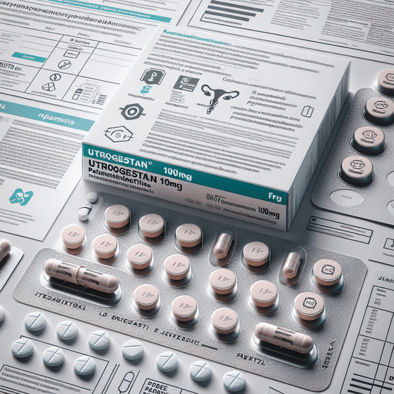 Utrogestan 100mg - Pháp