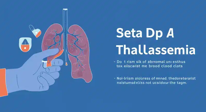Beta Thalassemia: Nguy Cơ Cao Hình Thành Cục Máu Đông Bất Thường
